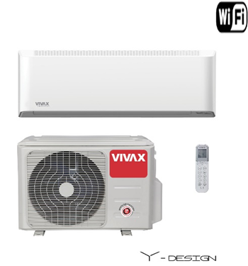 VIVAX Y DESIGN inverterski klima uređaj 3,52kW, ACP-12CH25AEYI+ R32