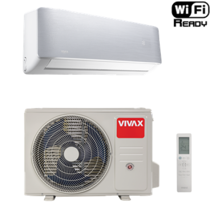 VIVAX R+ DESIGN SILVER inverterski klima uređaj 2,93kW, ACP-09CH25AERI+ SILVER R32