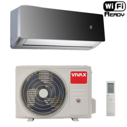 VIVAX R+ DESIGN SILVER MIRROR inverterski klima uređaj 5,57kW, ACP-18CH50AERI+ SILVER MIRROR R32 VIVAX R+ DESIGN SILVER MIRROR inverterski klima uređaj 5,57kW, ACP-18CH50AERI+ SILVER MIRROR R32