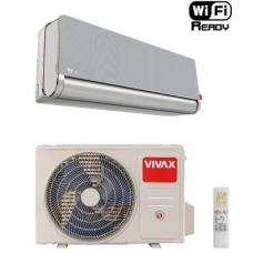 VIVAX H+ DESIGN SILVER inverter klima uređaj 3,81kW, ACP-12CH35AEHI+ SILVER R32